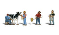 Woodland Scenics HO Scenic Accents: Dairy Farmers