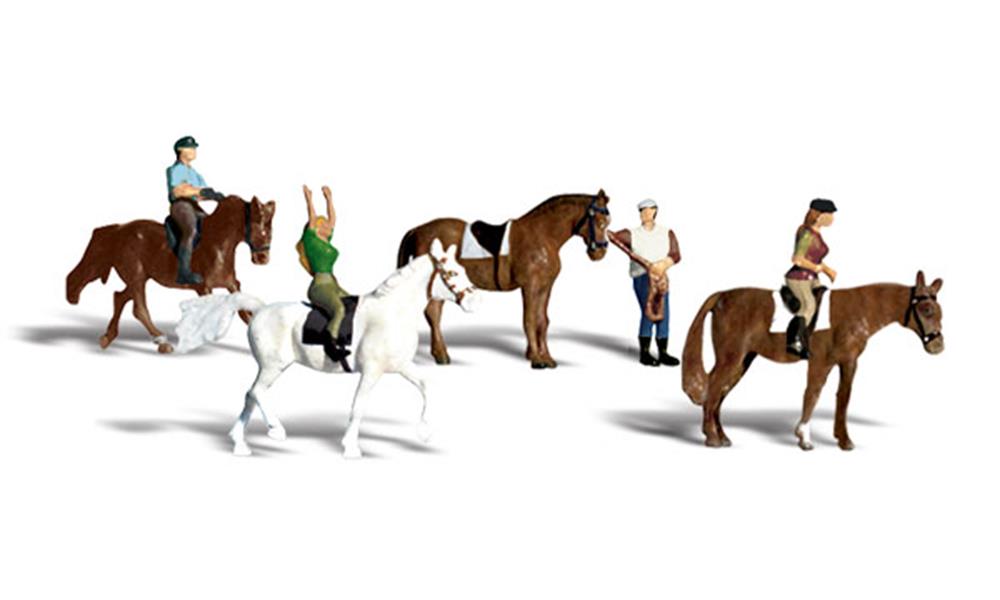 Woodland Scenics HO Scenic Accents: Horseback Riders