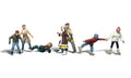 Woodland Scenics HO Scenic Accents: Ice Skaters
