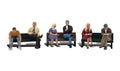 Woodland Scenics HO Scenic Accents: People on Benches