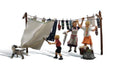 Woodland Scenics A1936 HO Scenic Accents: Wash Day Getaway (7546020790509)