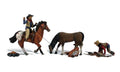 Woodland Scenics A1940 HO Scenic Accents: Ridin' & Ropin' (7540630978797)