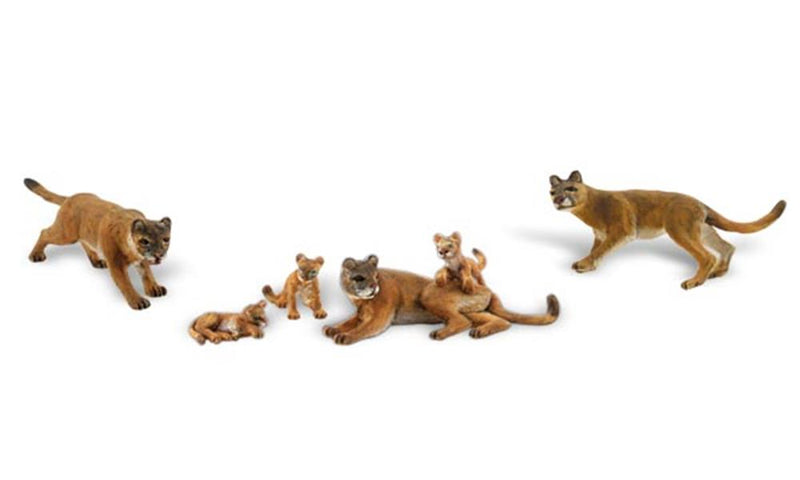 Woodland Scenics A1949 HO Scenic Accents: Cougars and Cubs - Hobby City NZ (7540612956397)