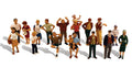 Woodland Scenics A1958 HO Scenic Accents: 16 People (7546019283181)