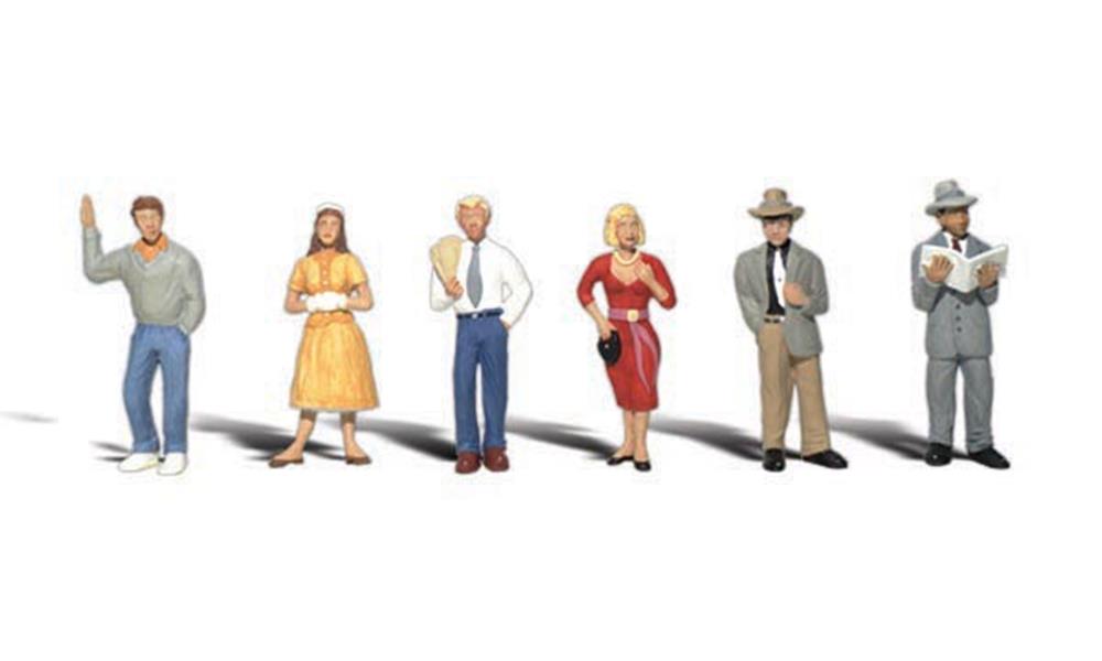 Woodland Scenics N Scenic Accents: Pedestrians