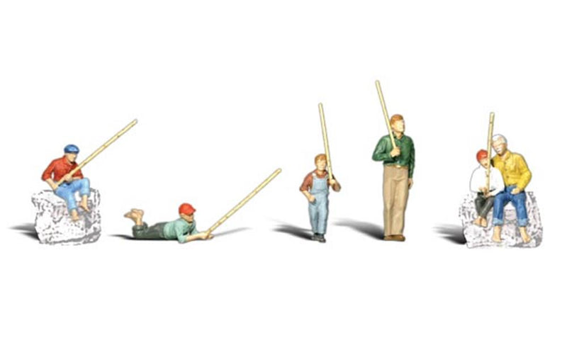 Woodland Scenics A2179 N Scenic Accents: Gone Fishing - Hobby City NZ (7540622983405)