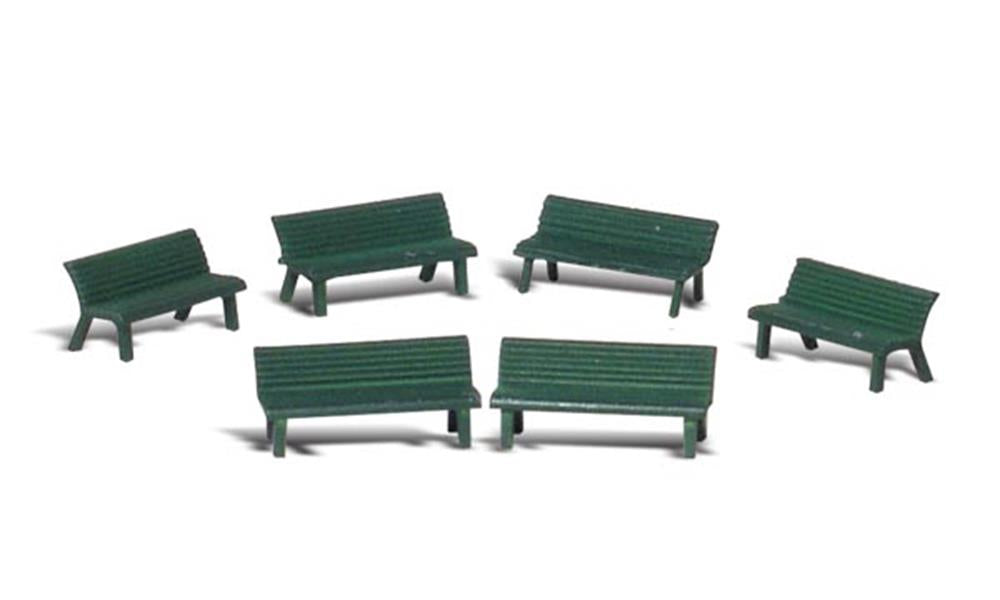 Woodland Scenics N Scenic Accents: Park Benches