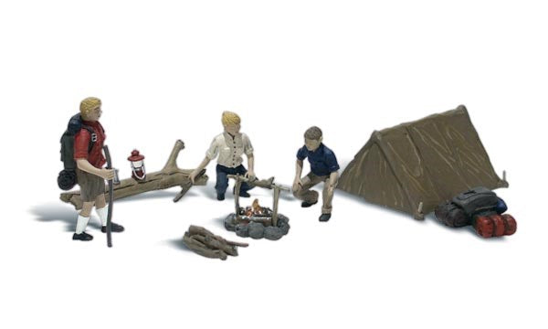 Woodland Scenics N Scenic Accents: Campers