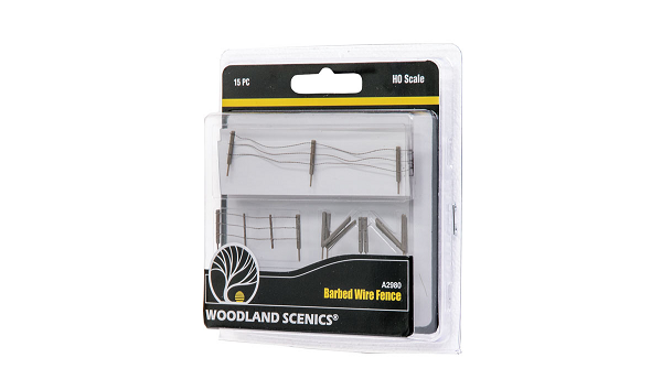 Woodland Scenics A2980 HO Barbed Wire Fence - Hobby City NZ (7654688555245)