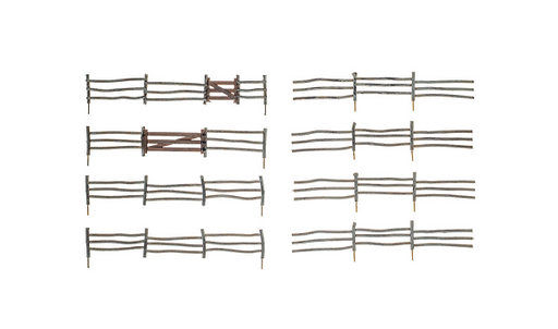 Woodland Scenics A2981 HO Log Fence - Hobby City NZ (7654688620781)