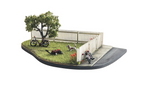 Woodland Scenics A2984 HO Picket Fence (7654689079533)