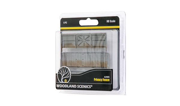 Woodland Scenics A2985 HO Privacy Fence (7654689112301)