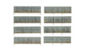 Woodland Scenics A2985 HO Privacy Fence (7654689112301)