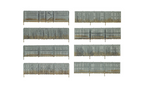 Woodland Scenics A2985 HO Privacy Fence (7654689112301)