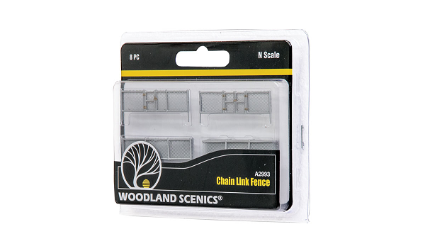 Woodland Scenics N Chain Link Fence (3)