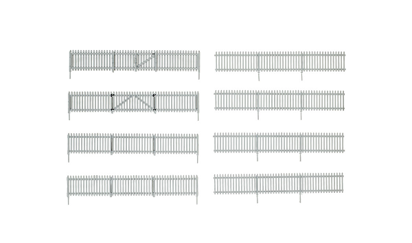 Woodland Scenics A2994 N Picket Fence (7637939519725)
