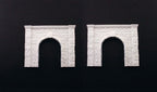 Woodland Scenics Cut Stone Tunnel Portals Single Track - N Scale (2pcs)