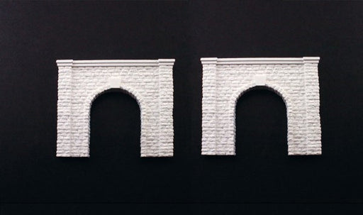 Woodland Scenics C1153 Cut Stone Tunnel Portals Single Track - N Scale (2pcs) - Hobby City NZ (767712002097)