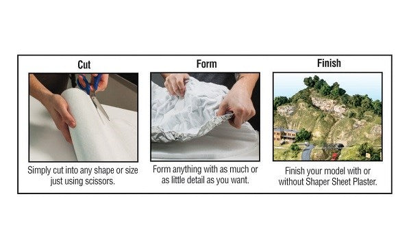 Woodland Scenics Shaper Sheet - 9 x 72" (1 Roll) (3)