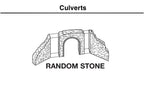 Woodland Scenics HO Random Stone Culvert (2pk) (3)