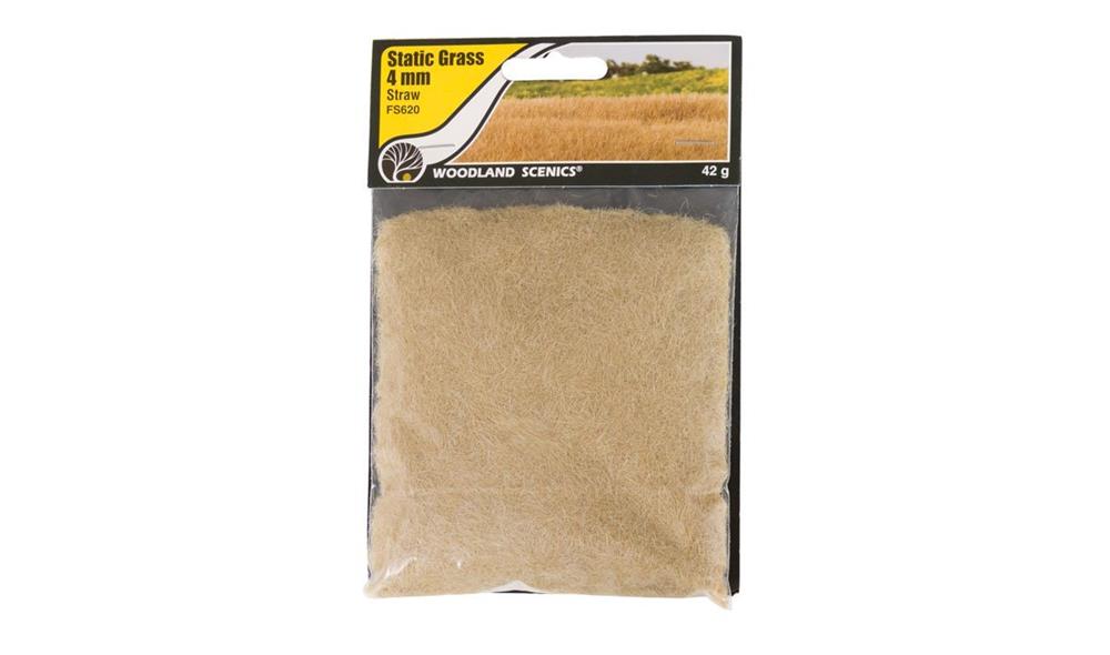Woodland Scenics Static Grass Straw Green 4mm