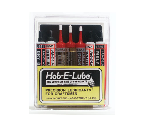 Woodland Scenics HL650 Hob-E-Lube: 7-Pak Workbench Assortment (7540625670381)