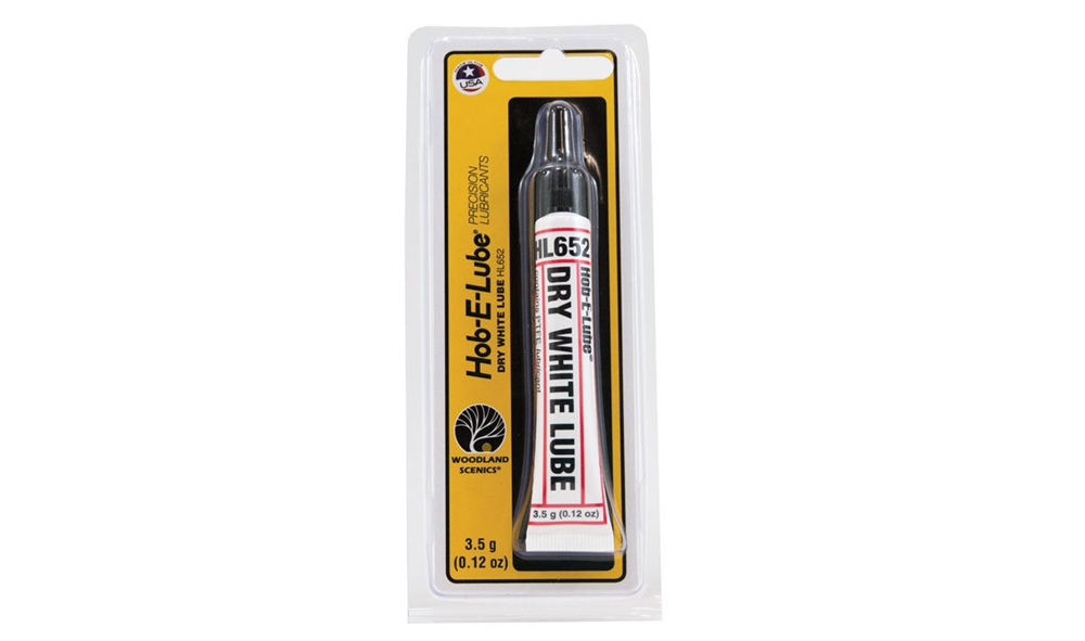 Woodland Scenics HL652 Hob-E-Lube: Dry White Lube w/PTFE (3.5g/0.12oz) (7540617117933)