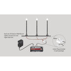 Woodland Scenics Arched Cast Iron Street Lights - HO Scale (3pcs) (2)