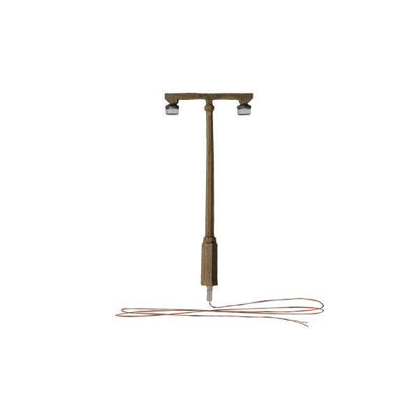 Woodland Scenics JP5676 Just Plug: Twin Lamps - OO/HO Scale (3pc) (6660649943089)