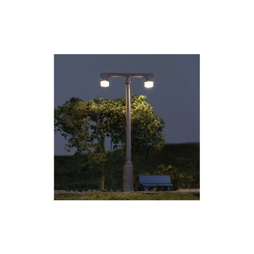 Woodland Scenics JP5676 Just Plug: Twin Lamps - OO/HO Scale (3pc) (6660649943089)