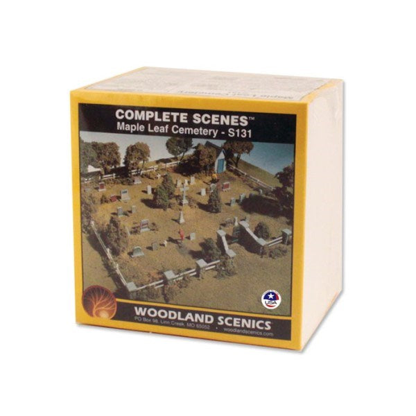 Woodland Scenics Complete Scenes: Maple Leaf Cemetery - OO/HO Scale (2)