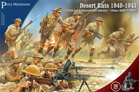 Perry Miniatures Desert Rats 1940-1943 28mm