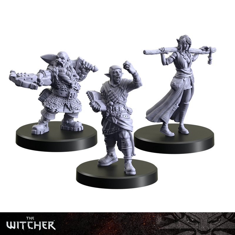 Monster Fight Club 70007 Witcher Rpg Classes 5 - Criminal, Doctor, Mage (8826609467629)