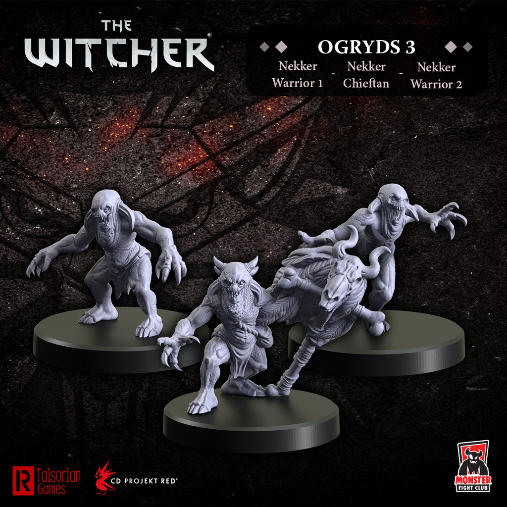 Monster Fight Club 70028 Witcher Rpg Ogryds 3 - Nekker Warriors (8826609631469)
