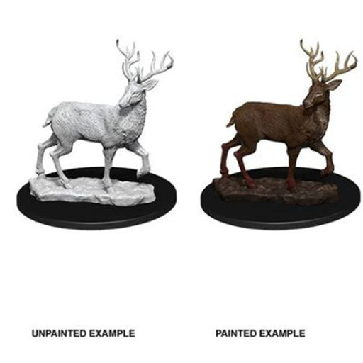 WizKids 73550 Deep Cuts Unpainted Miniatures: Stag (9003797938413)