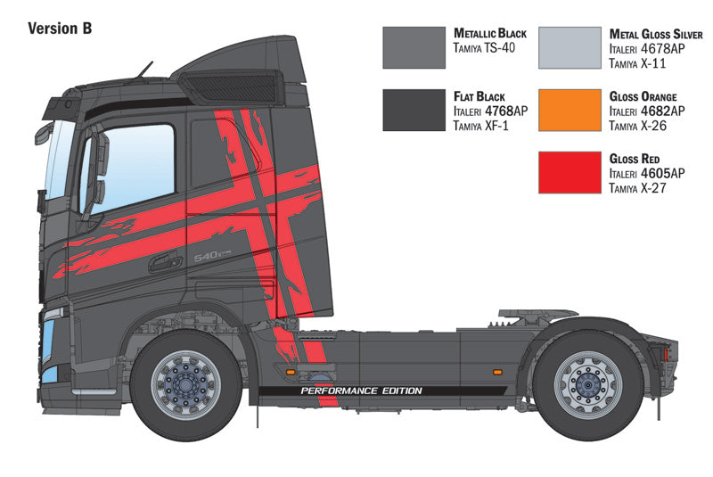 Italeri VOLVO FH LOW ROOF (3)