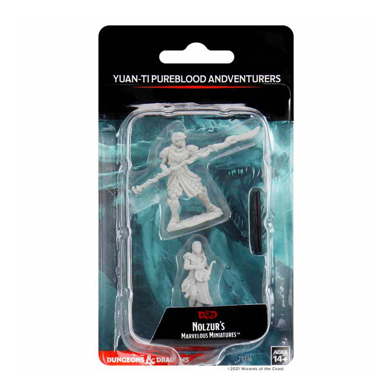 WizKids 73716 D&D Nolzurs Marvelous Miniatures Yaun-Ti Purebloods (9003803738349)