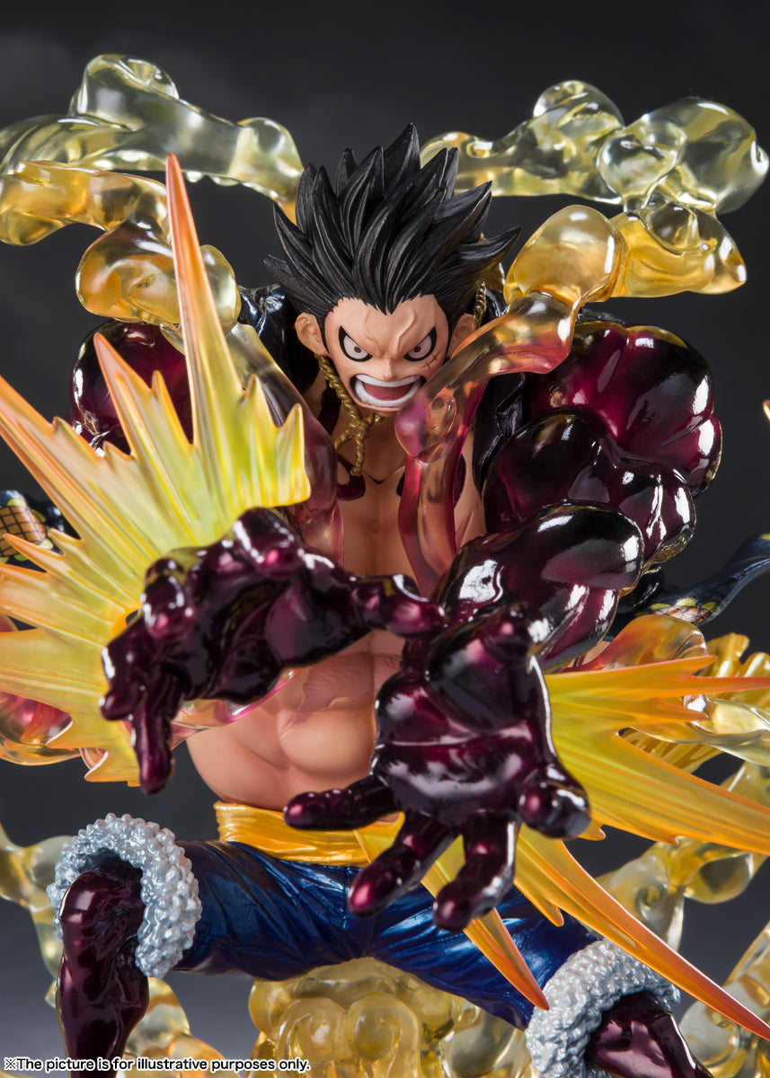 Tamashii Nations ZERO69328L Figuartszero [Extra Battle] Monkey D. Luffy Gear 4 - Leo Â· Bazooka -