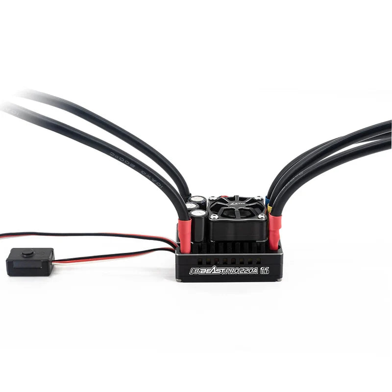 ZTW ZTW-4222033 1/8 Beast Pro 220A 2-4s Lipo G2 BLE (Bluetooth) Sensored Brushless ESC For 1/8th Buggy or Truggy (9255897497837)