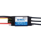 ZTW ZTW-7040210 Shark 40A G2 Brushless Marine Boat ESC, 2-4s Lipo, Adjustable 8A SBEC 69x33x9mm XT60 Plug (9255897596141)