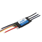 ZTW ZTW-7040210 Shark 40A G2 Brushless Marine Boat ESC, 2-4s Lipo, Adjustable 8A SBEC 69x33x9mm XT60 Plug (9255897596141)