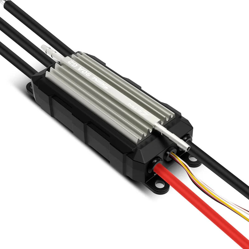 ZTW ZTW-7090210 Seal 90A G2 Brushless Marine Boat ESC, 3-8s Lipo, Adjustable 8A SBEC 95x44x27mm XT90 Plug (9255897661677)