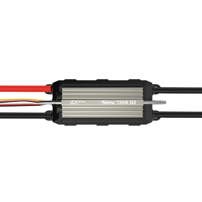 ZTW ZTW-7130210 Seal 130A G2 Brushless Marine Boat ESC, 3-8s Lipo, Adjustable 8A SBEC 95x44x27mm XT90 Plug (9255897694445)