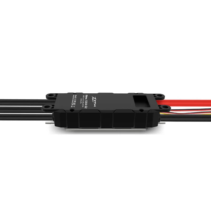 ZTW ZTW-7130210 Seal 130A G2 Brushless Marine Boat ESC, 3-8s Lipo, Adjustable 8A SBEC 95x44x27mm XT90 Plug (9255897694445)