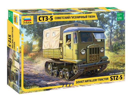 Zvezda 3663 1/35 STZ-5 SOVIET ARTILLERY TRACTOR (8346760872173)