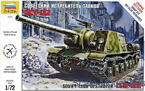 Zvezda 5054 1/72 EASY ASSY SOVIET ISU-122 (8346770211053)