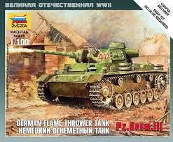 Zvezda 6162 1/100 PZ III FLAMETHROWER TANK (8346777878765)