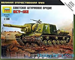 Zvezda 6207 1/100 SELF-PRP. GUN ISU-152 (8346778206445)