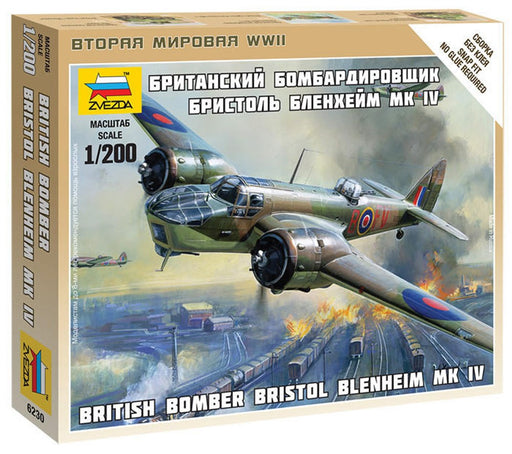 Zvezda 6230 1/200 BRITISH BOMBER BRISTOL BLENHEIM (8346778337517)