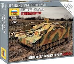 Zvezda 6284 1/100 GERMAN STUG IV (8346778370285)